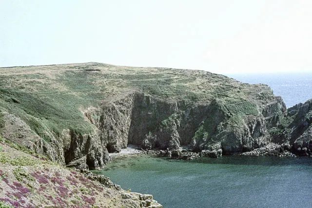 Derrible Bay and its cliff path
